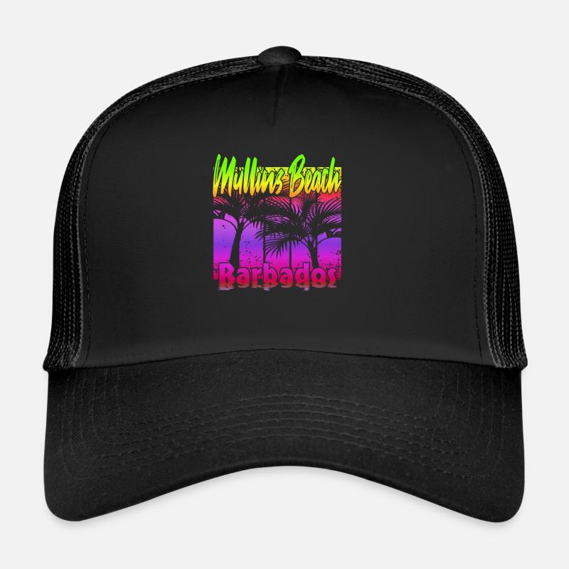 Mullins Beach Barbade Casquette trucker 