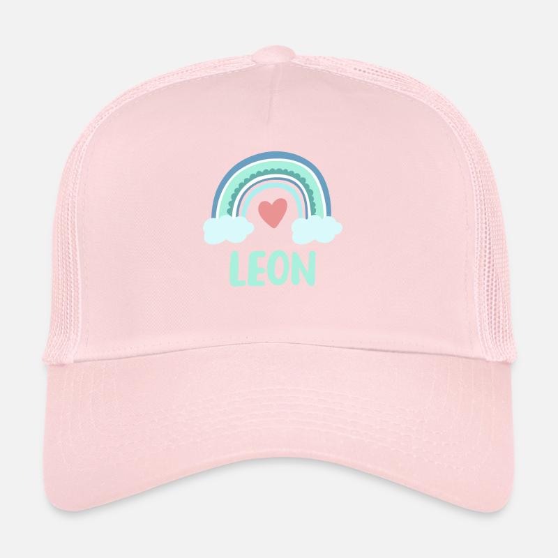 Leon Nom Rainbow Baby Casquette trucker 
