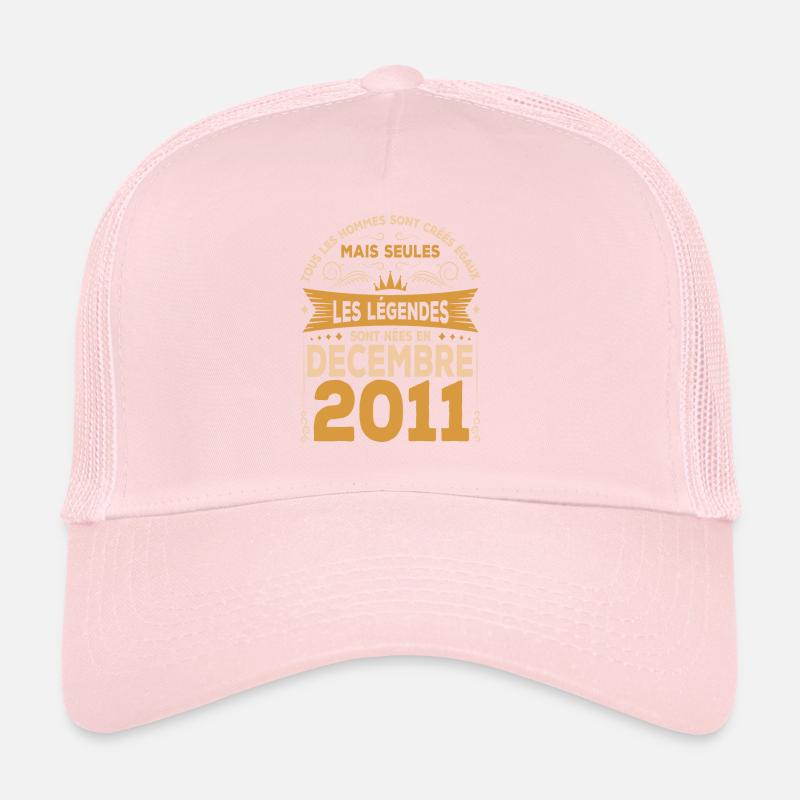 Les Légendes Sont Nées En Décembre 2011 Casquette trucker 