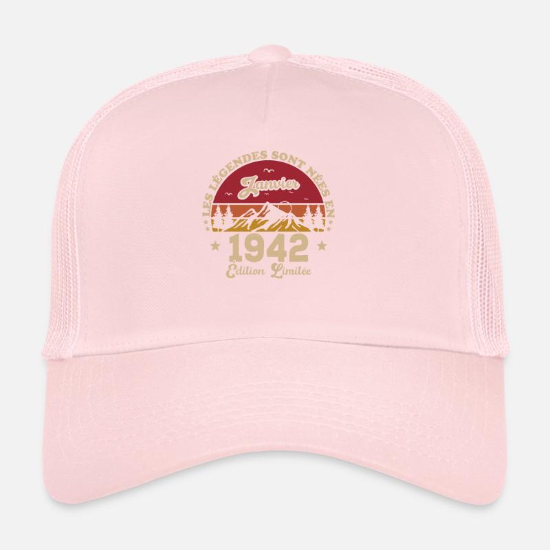 Les Légendes Sont Nées En Janvier 1942 Casquette trucker 