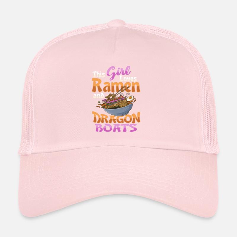 Ramen et bateau-dragon Casquette trucker 