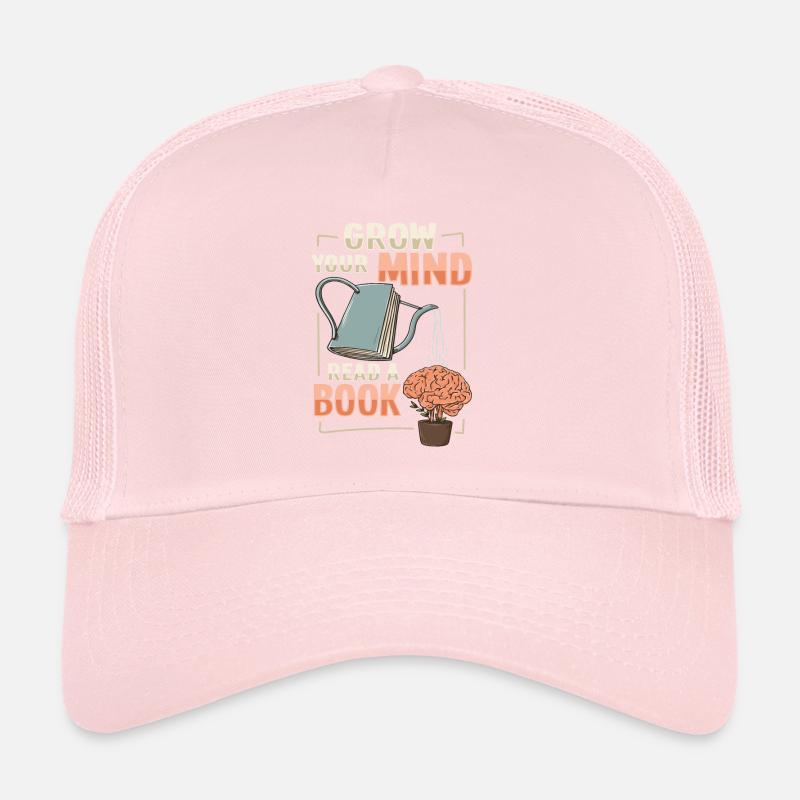 Lire des dessins de nerd de livres pour un bibliothécaire Casquette trucker 