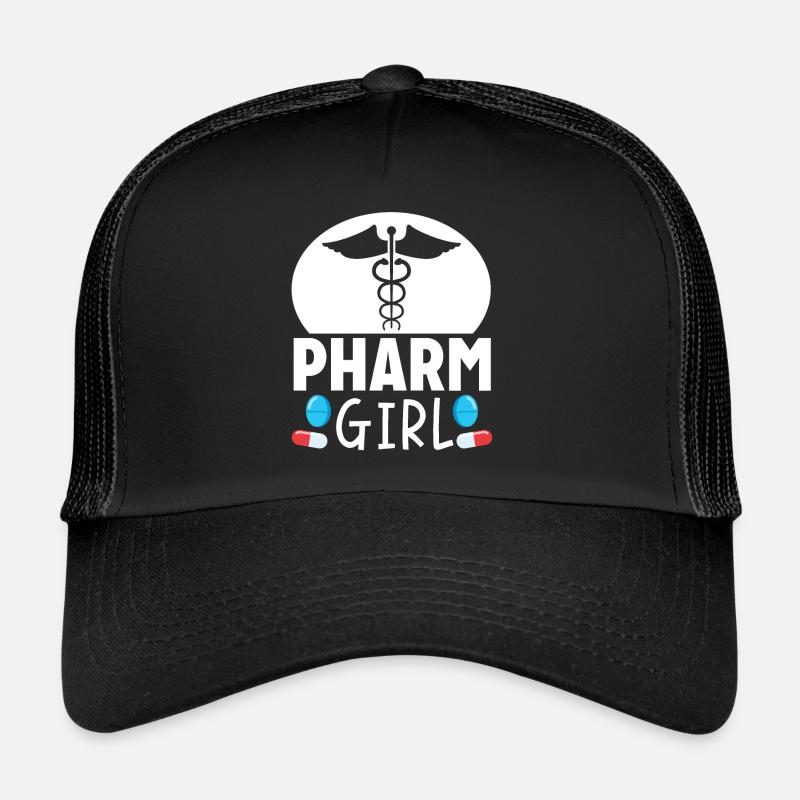 Pharmacist Pharmacist Pharmacy assistant Trucker Cap