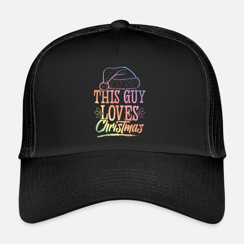 Loves Christmas Trucker Cap