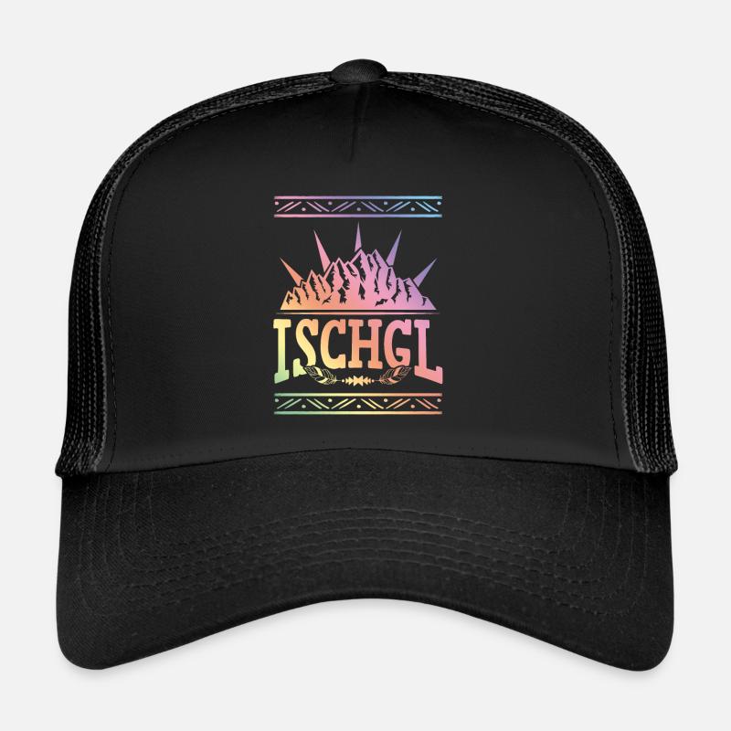 Ischgl Alps Austria Trucker Cap
