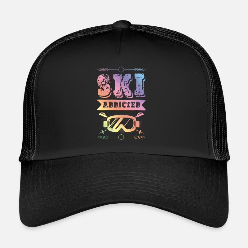 Ski Addicted Trucker Cap