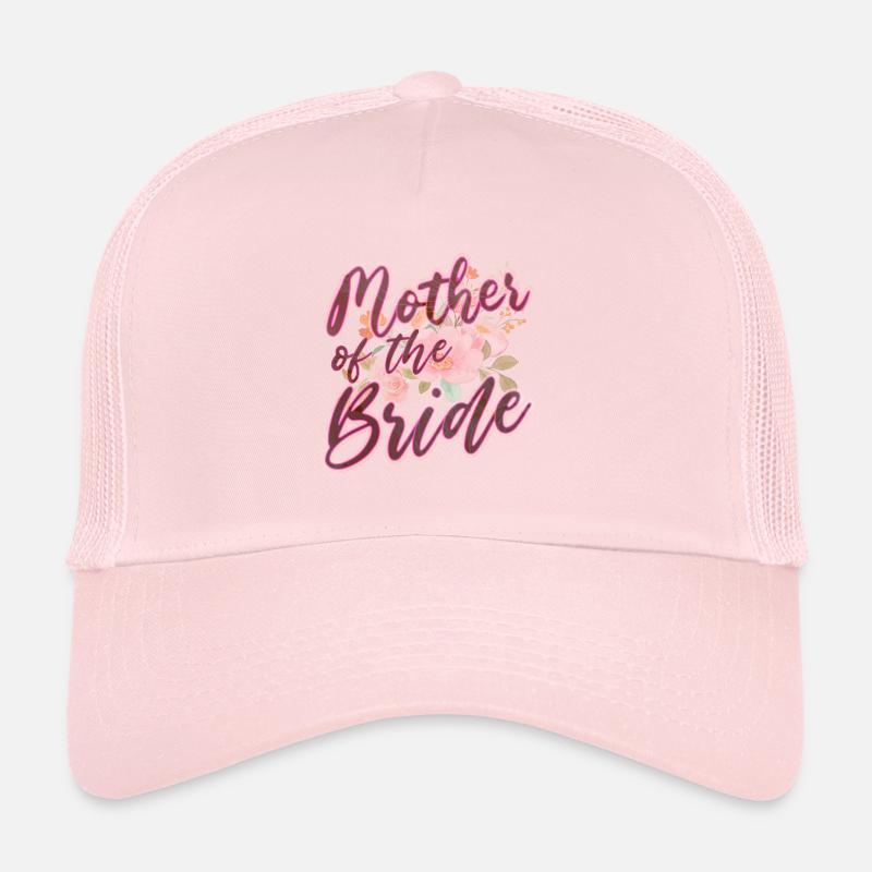Mère de la mariée Célébration de mariage Casquette trucker 