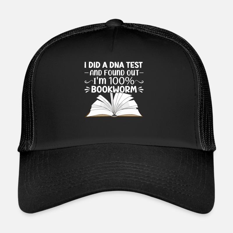 Ich habe einen DNA-Test gemacht und 100% - Trucker Cap - Schwarz/Schwarz