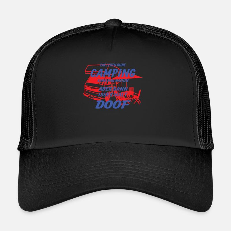 Camper Gift Idea Camping Casquette trucker 