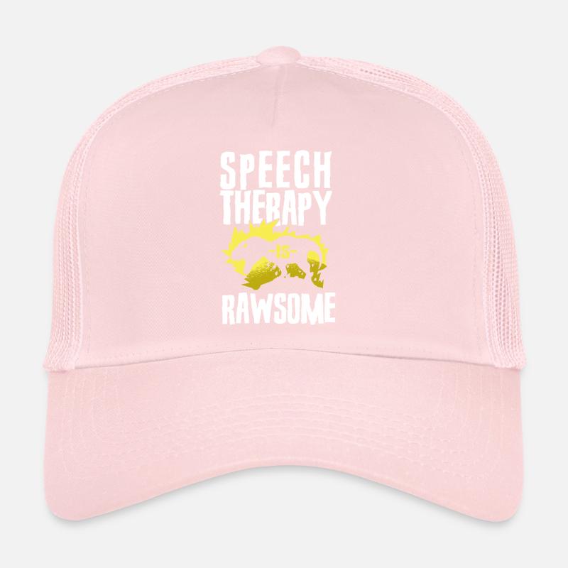 Speech Therapist Therapy Assistant Trucker Cap