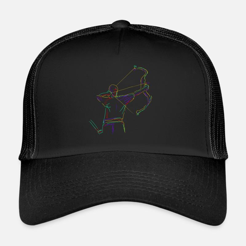 Arc à poulies de tir à l’arc 3D Casquette trucker 