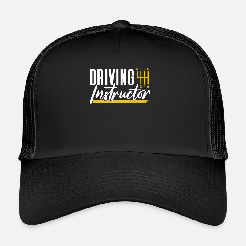 Driving instructor Driving school Learner driving lesson Trucker Cap