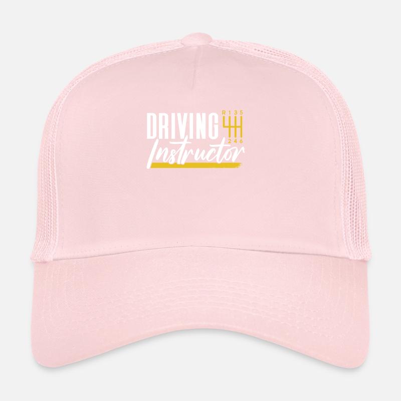Moniteur d’auto-école École de conduite Apprenant leçon de conduite Casquette trucker 