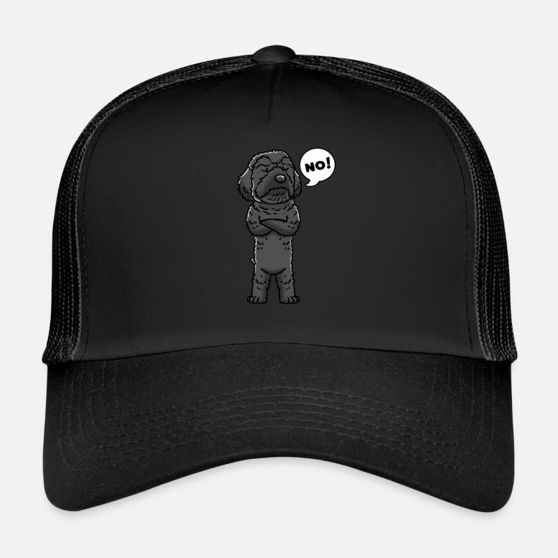 Schnoodle Chien Casquette trucker 
