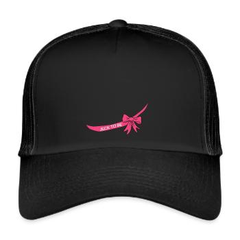 Carnival Fastelovend Fasnacht Pregnancy Mama - Trucker Cap - black/black - Front