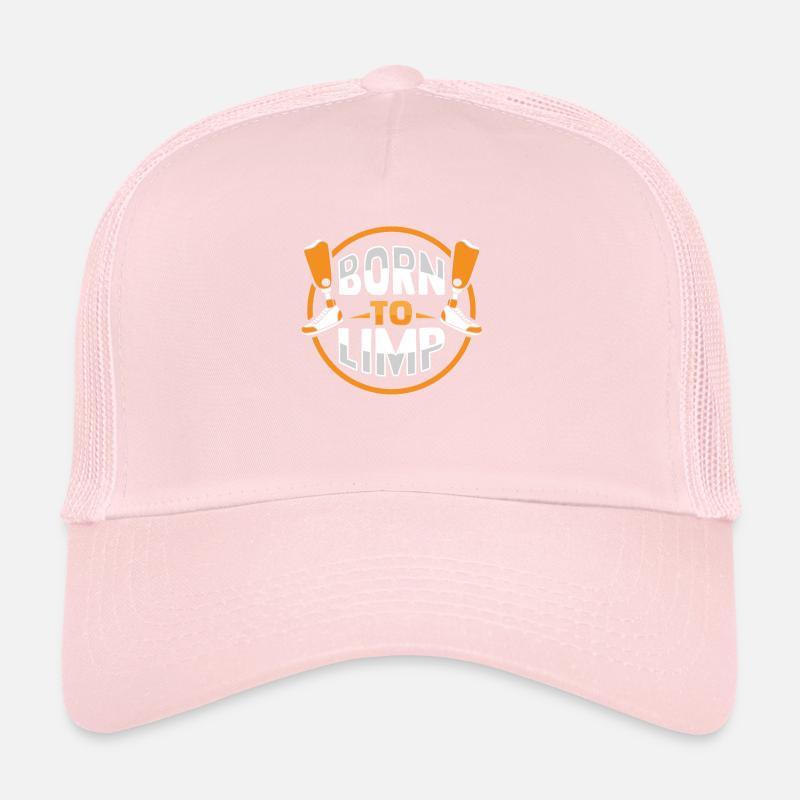 Amputiertes Bein Beinprothese Prothese Amputation Trucker Cap
