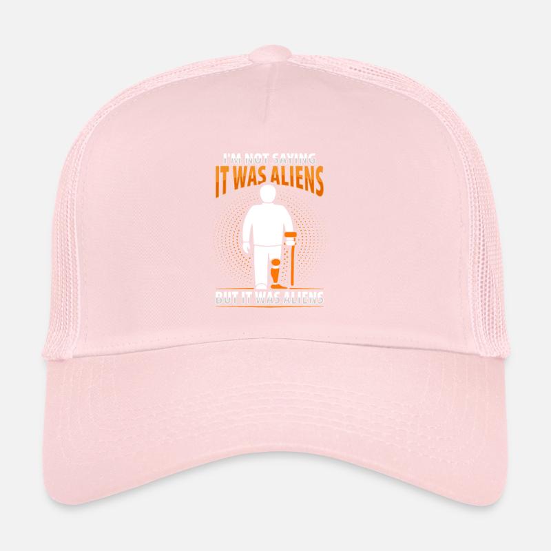 Prothèse de jambe amputée Amputation Casquette trucker 