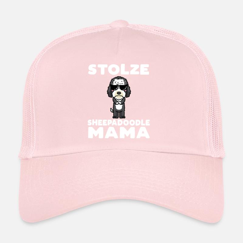 Stolze Sheepadoodle Mama Trucker Cap