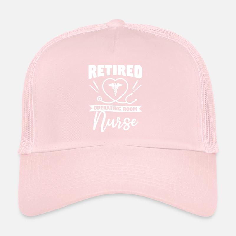 Retired Operating Room Nurse OR Retirement Nurses Trucker Cap