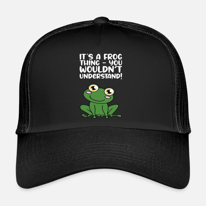 Une grenouille que vous ne comprendriez pas Casquette trucker 