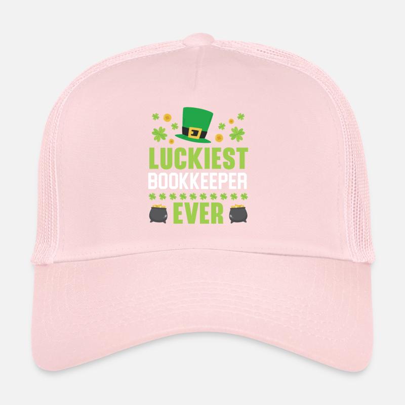 Le comptable le plus chanceux de tous les temps de la Saint-Patrick Casquette trucker 