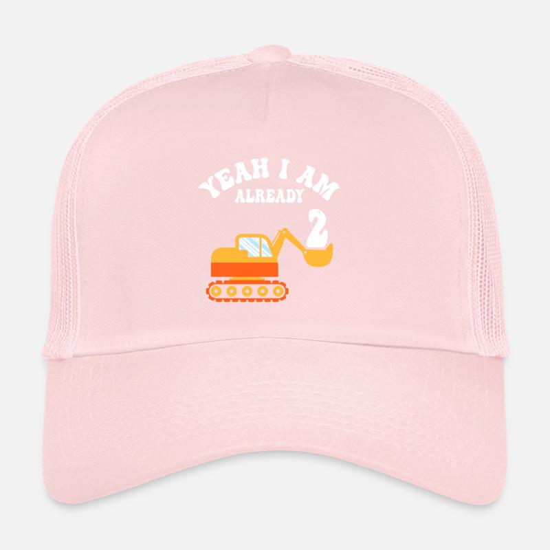 2ème anniversaire garçon 2 ans Casquette trucker 