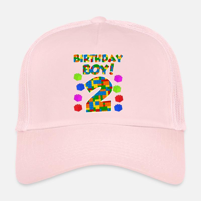 2ème anniversaire garçon 2 ans Casquette trucker 