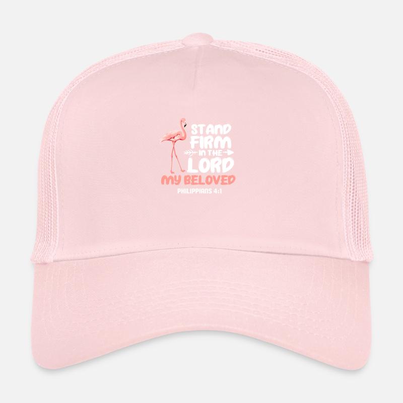 Flamingo Pink Vogel Zoo Sommer Urlaub Geschenk Trucker Cap