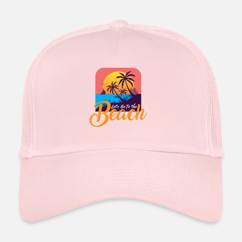 Aller à The Beach Beach Holiday Surfer Casquette trucker 