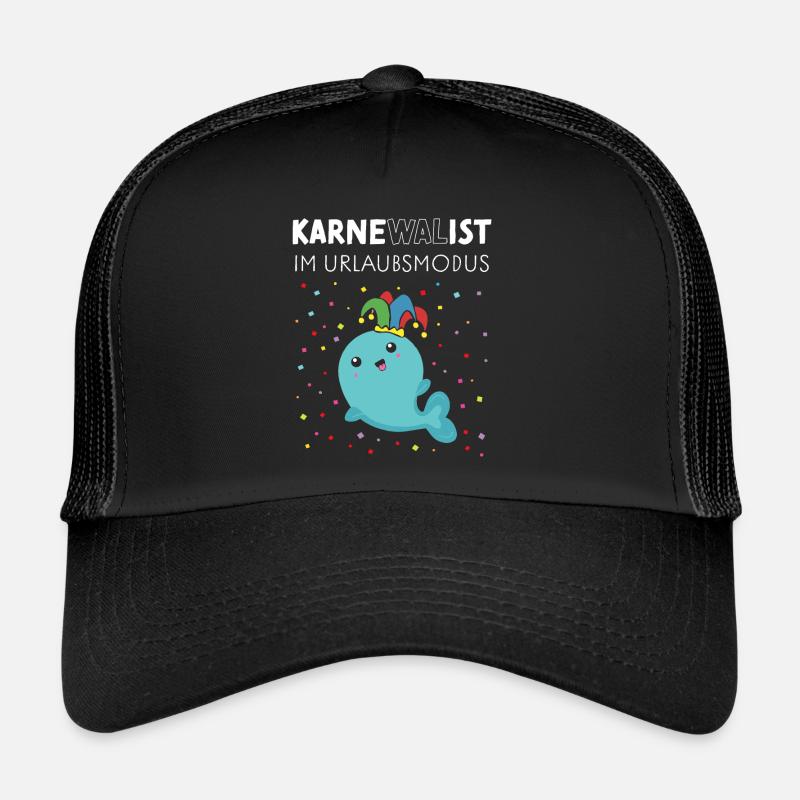 Urlaubsmodus Karneval Jecken Konfetti Sommerpause Trucker Cap