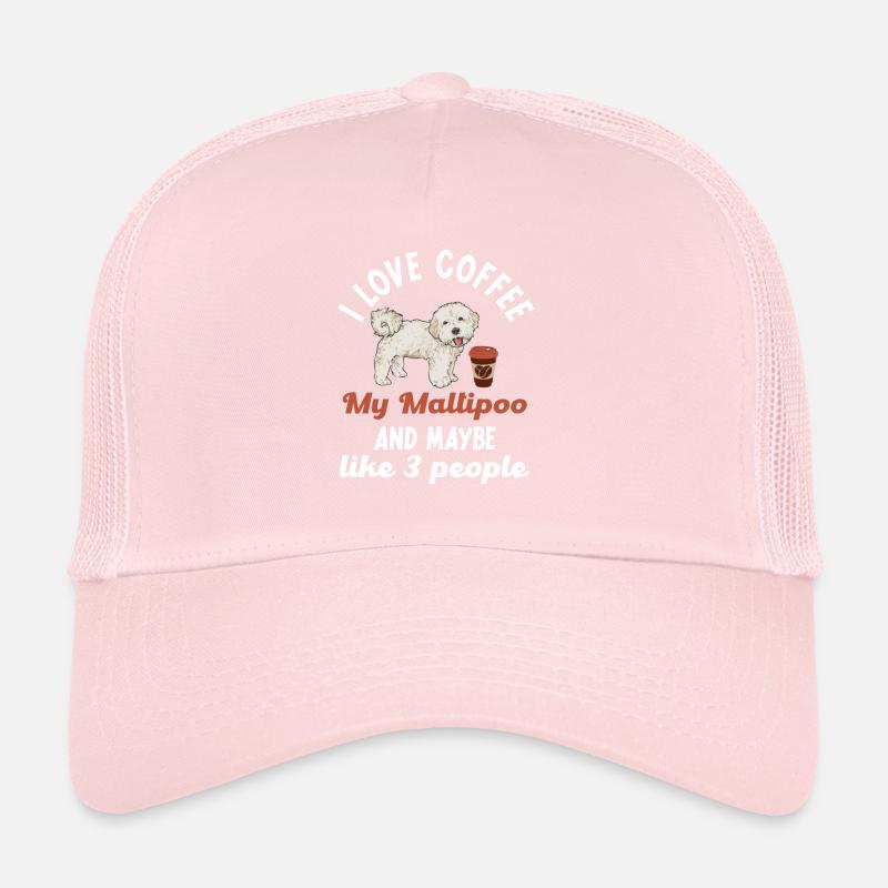 Chien Maltipoo Casquette trucker 