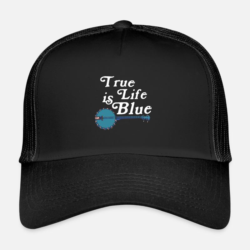 Banjo Shirts For Men Bluegrass Appalachia Folk Trucker Cap