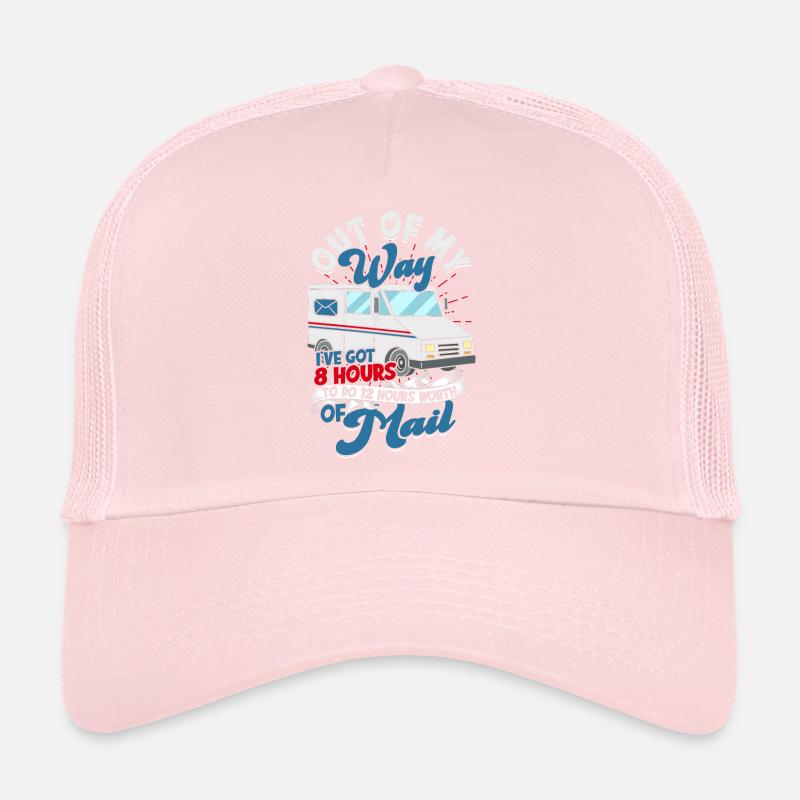 Postman Postman Post Gift Letter Parcel Trucker Cap