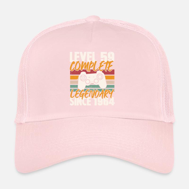 Cadeau d'anniversaire, Niveau 59 complete 1964 Casquette trucker 