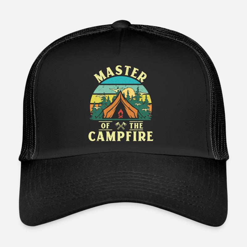 Maître du feu de camp Casquette trucker 