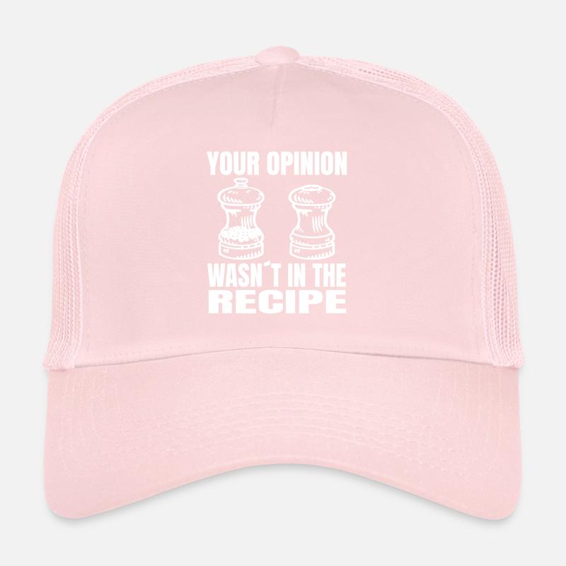 Cooking Gift Hobby Chef Funny Baker Chef Trucker Cap
