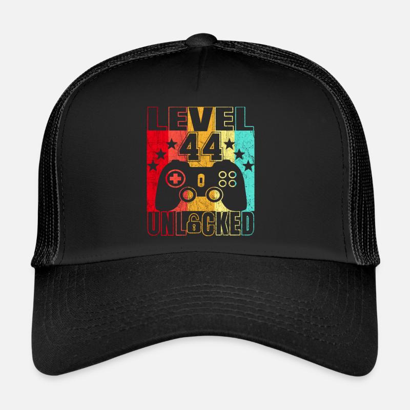 44 Jahre Geburtstagsshirt Zocker Gamer 44. Trucker Cap