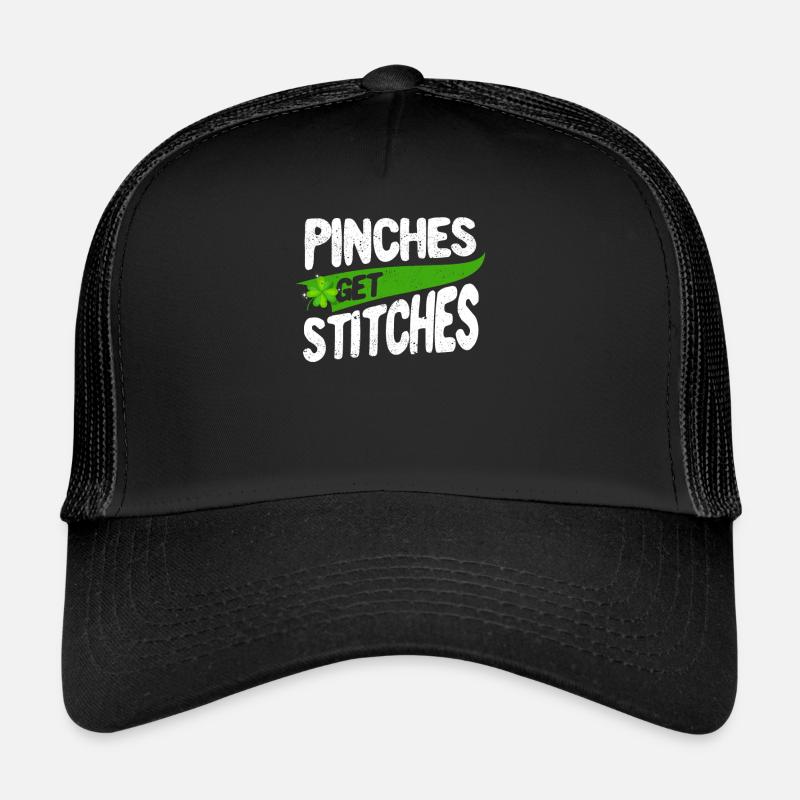 St Patrick’s Day Clover Lucky Irish Pinches Get Casquette trucker 