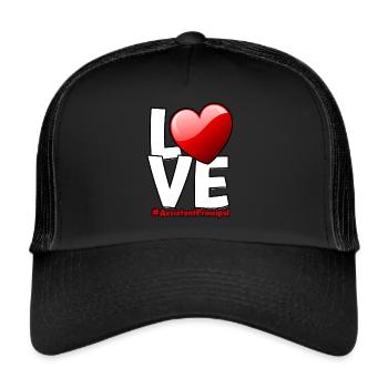 schulleiter stellvertretender schulleiter geschenk - Trucker Cap - Schwarz/Schwarz - Vorne