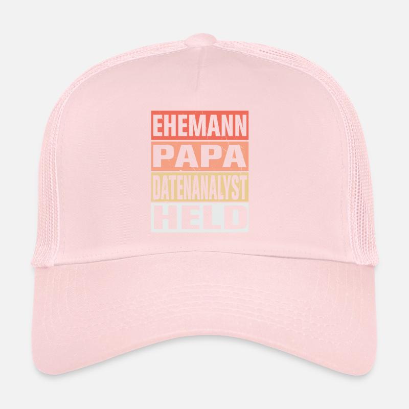 Datenanalyst Vater Ehemann Held Trucker Cap