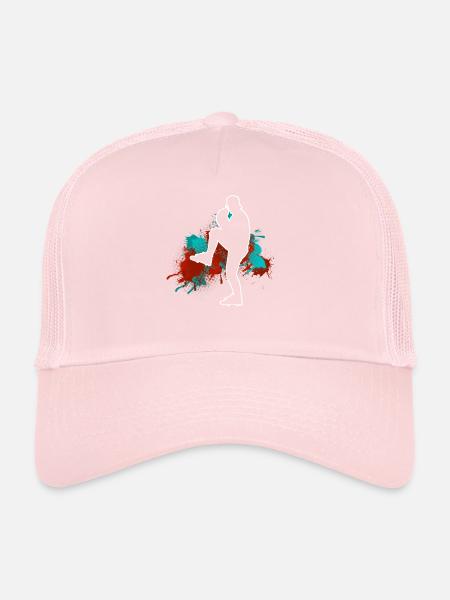 Baseball - Trucker Cap - pale pink - Front