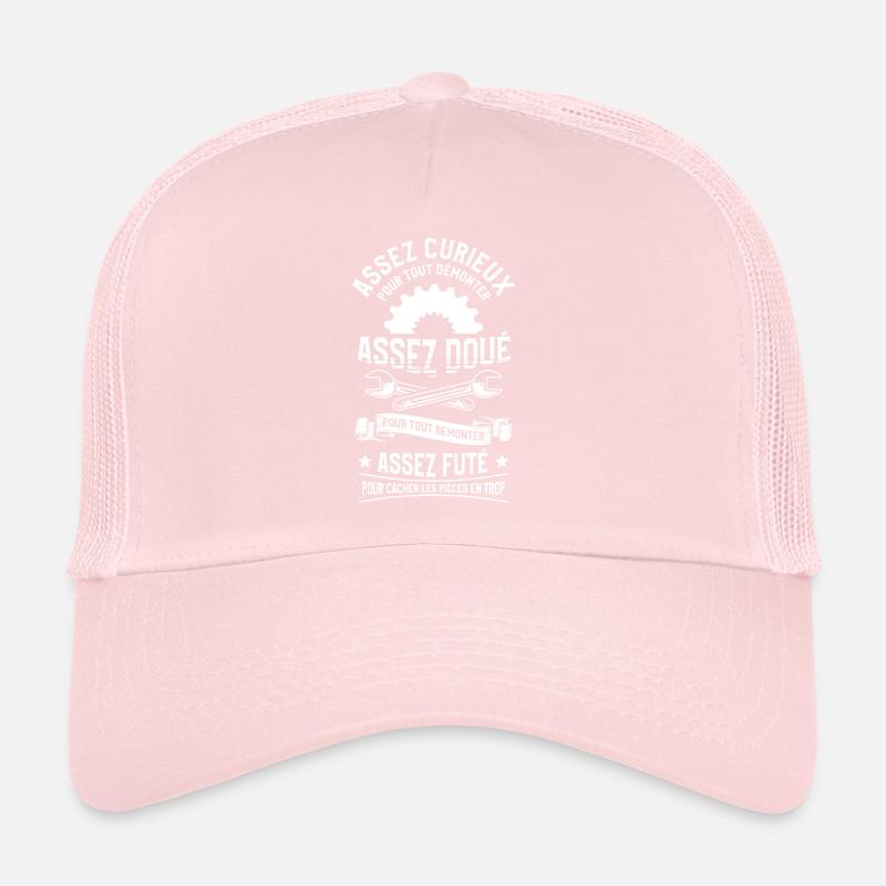 Assez Curieux Pour Tout Démonter Assez Doué Casquette trucker 
