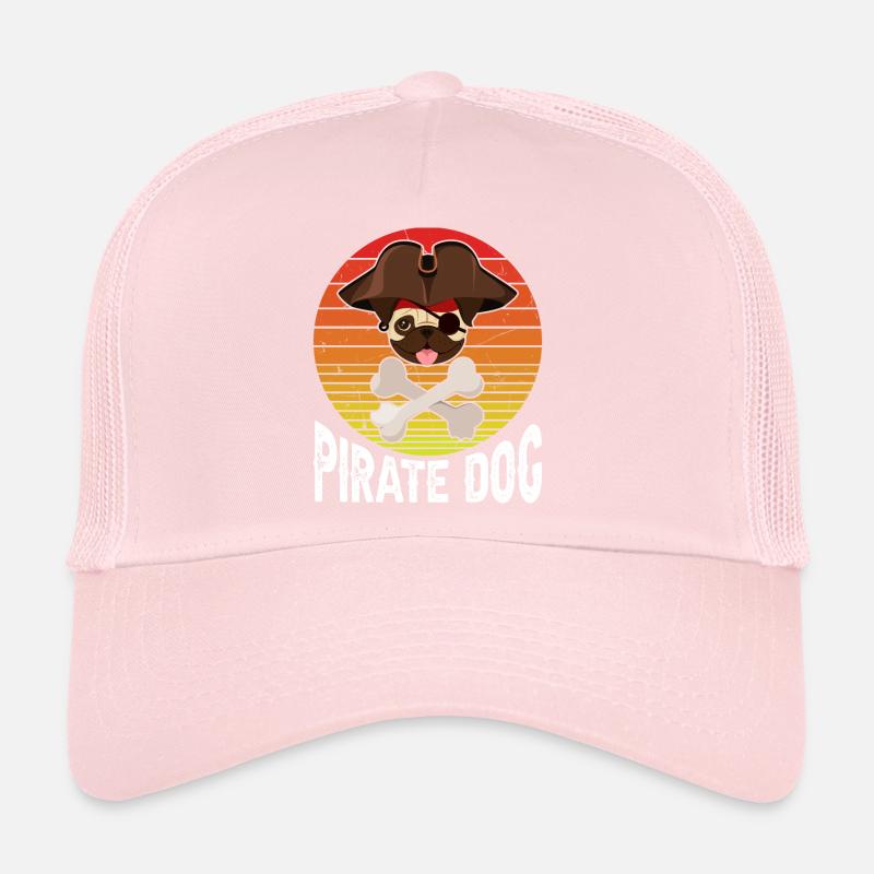 Carlin Pirate Chien Casquette trucker 
