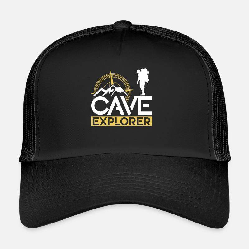 Cave Scientist Caving Cave Cave Hiking Cave Trucker Cap