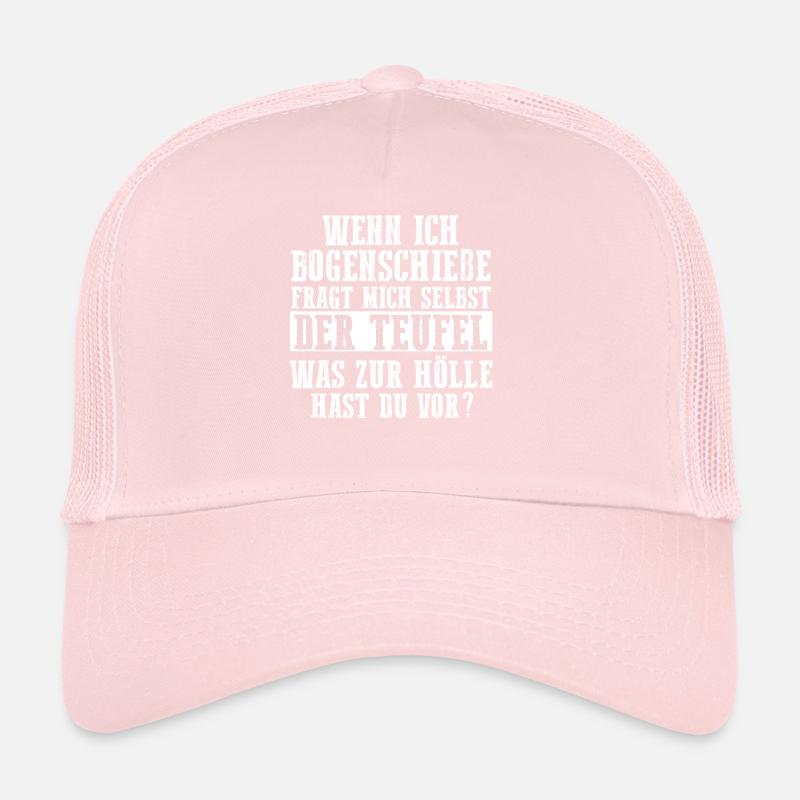 Bogen Bogenschütze Bogensport Bogenschießen Trucker Cap