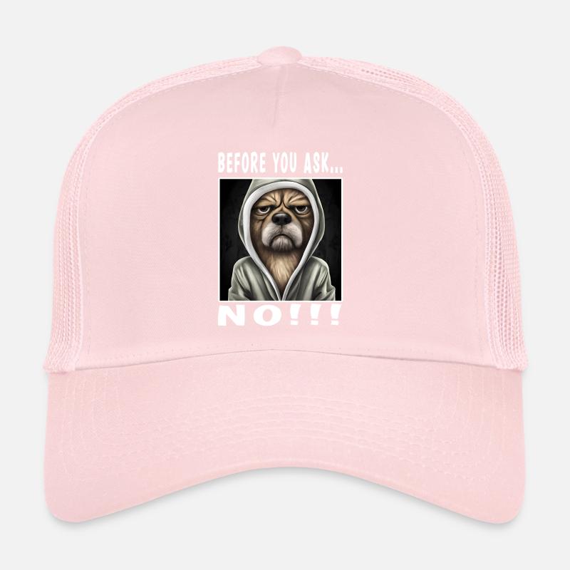 Avant de demander non Casquette trucker 