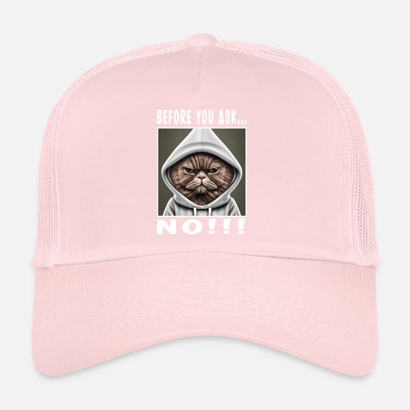 Avant de demander non Casquette trucker 