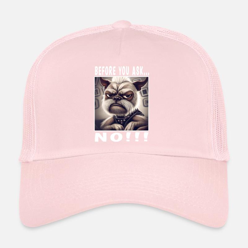 Avant de demander non Casquette trucker 