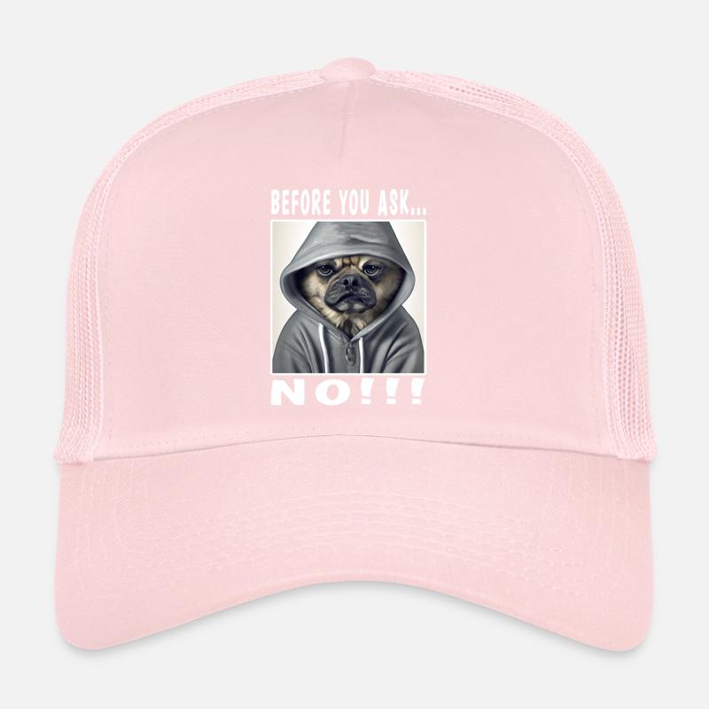 Avant de demander non Casquette trucker 