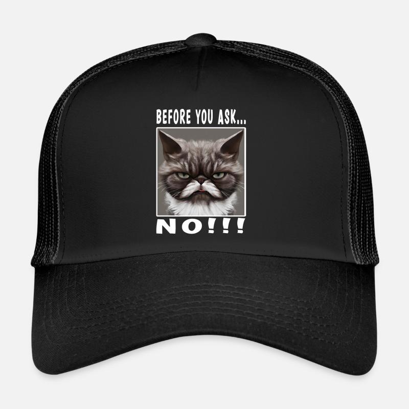 Avant de demander non Casquette trucker 
